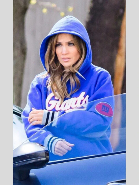 Office Romance Jennifer Lopez NY Giants Hoodie