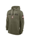 Ohio State Buckeyes Nike 2025 Military Appreciation Hoodie Olive