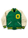 Oregon Ducks Letterman Jacket Green