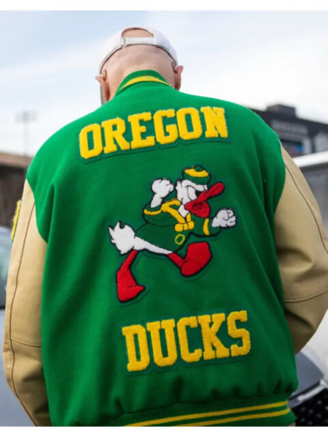 Oregon Ducks Letterman Varsity Jacket