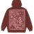 PPP X Embreigh Hoodie Burgundy