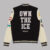 PWHL Peace Collective Own the Ice Letterman Varsity Jacket Black and White