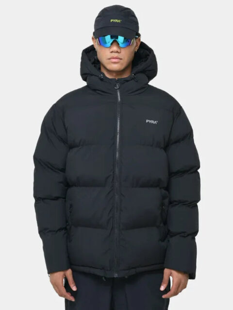 PYRA Alpine Puffa Jacket Black