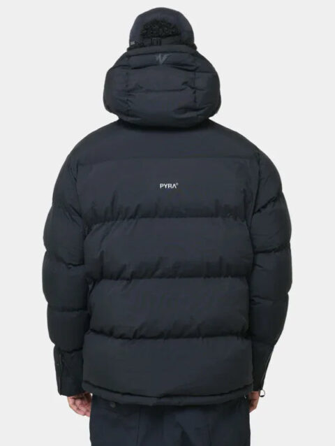 PYRA Black Puffer Jacket