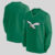Philadelphia Eagles Kelly Green Sideline Throw back Logo Long-Sleeve V-Neck Windshirt