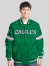 Philadelphia Eagles Vintage Scout Starter Varsity Jacket Green