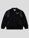Philadelphia Eagles Walk The Tunnel Varsity Jacket Black