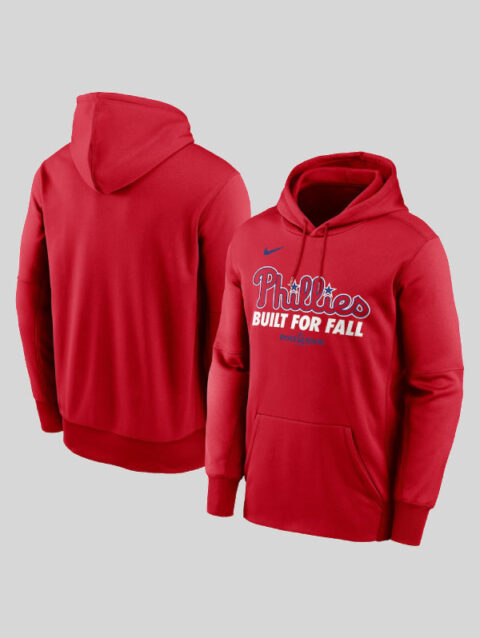 Philadelphia Phillies Nike 2025 Postseason Hoodie Red