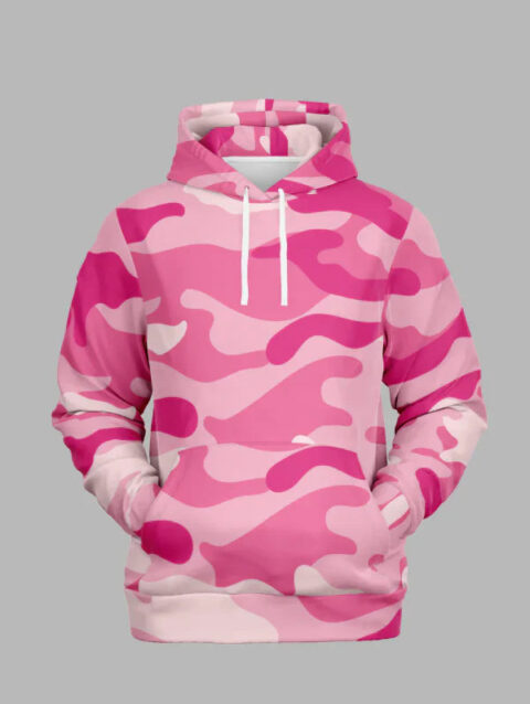 Pink Camo Hoodie