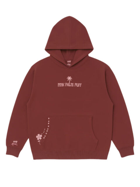 Pink Palm Puff X Embreigh Hoodie