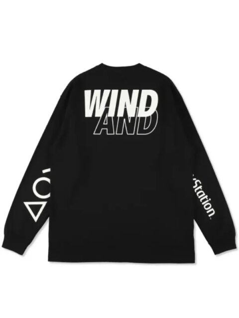 Playstation x WDS Long Sleeves Tee Black