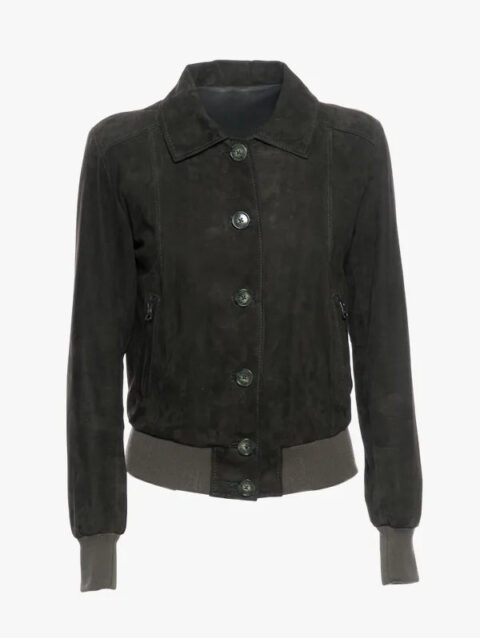 Polo Green Bomber Jacket