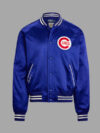 Polo Ralph Lauren Cubs Satin Jacket Blue