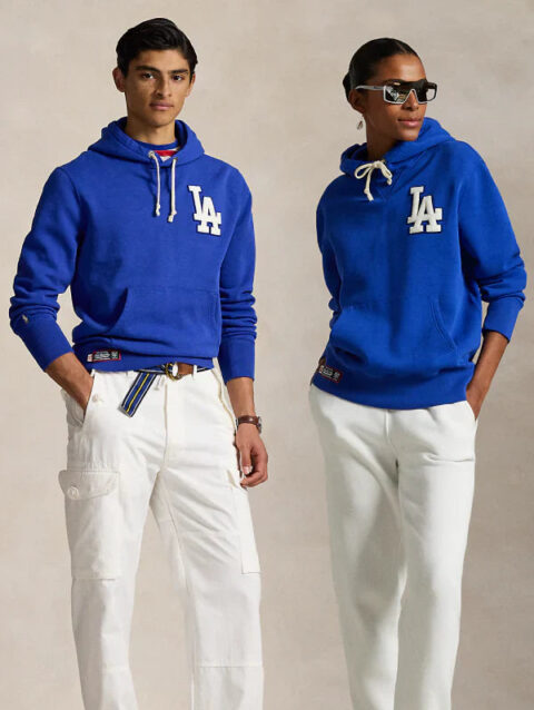 Polo Ralph Lauren LA Dodgers Hoodie Blue
