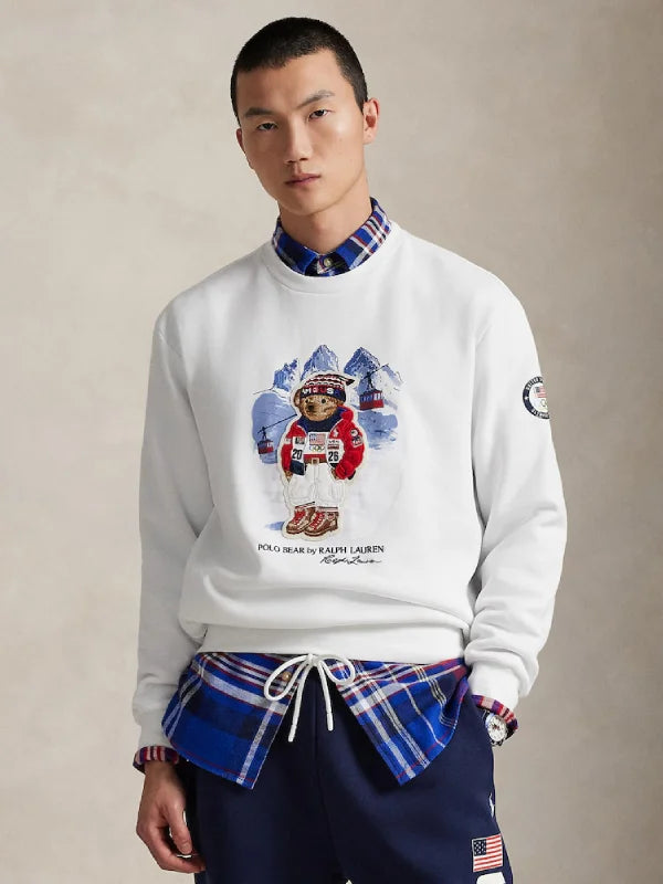 Polo Ralph Lauren Team USA 2026 Winter Olympics Polo Bear Sweatshirt