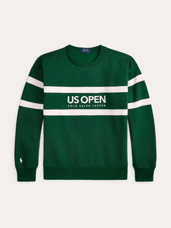 Polo Ralph Lauren US Open Vintage Fit Fleece Sweatshirt Green