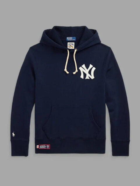 Polo Ralph Lauren Yankees Hoodie Blue