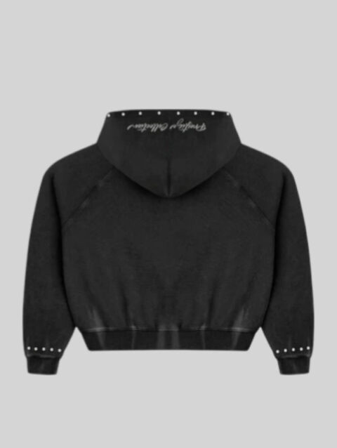 Prestige Angel Zip-Up Hoodie Black