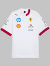 Puma Scuderia Ferrari Mens Drivers Tee White