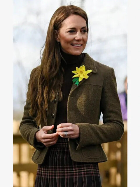 Ralph Lauren Brown Tweed Kate Middleton Jacket