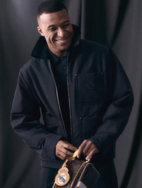 Real Madrid LV Black Jacket