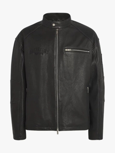 Represent x Belstaff Leather Race Jacket