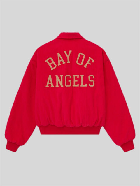 Rhude Bay Of Angels Corduroy Jacket Red