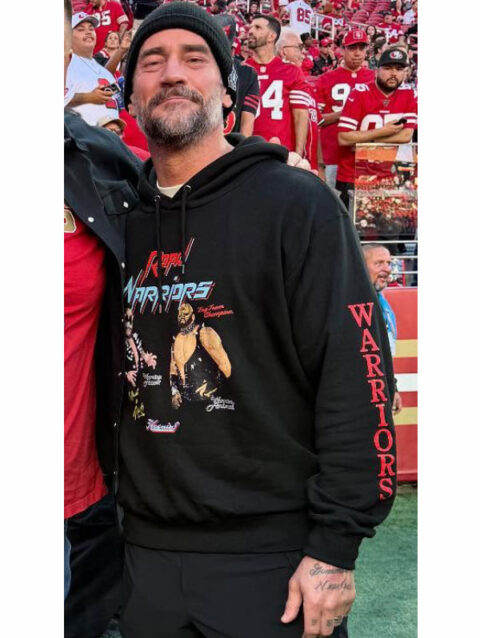 Road Warriors CM Punk Hoodie Black