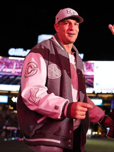 Rob Gronkowski Patriots Varsity Jacket