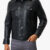 Roberto Black Leather Jacket