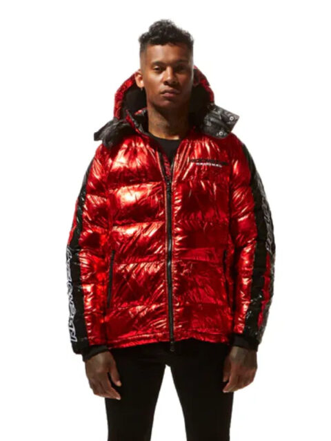 Rockstar Red Puffer Jacket