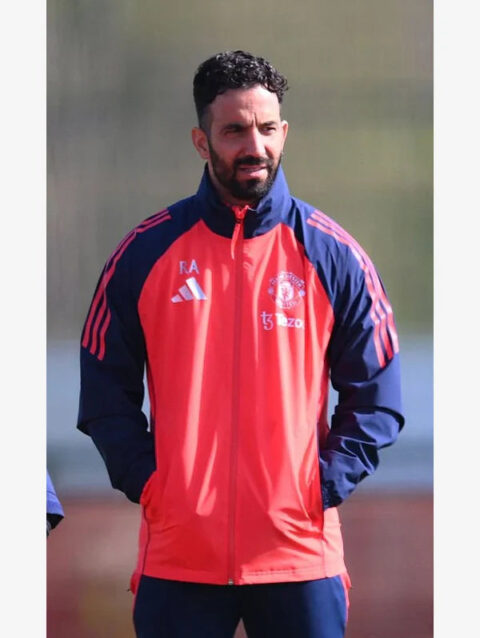Ruben Amorim Manchester United Coaches Training Jacket Red