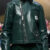 Sacai x Carhartt Leather Jacket Green