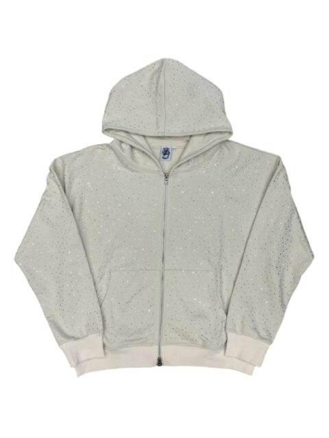 Saint Vanity Exclusive VVS Zip-Up Hoodie Grey