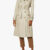 Sheepskin Leather Trench Coat