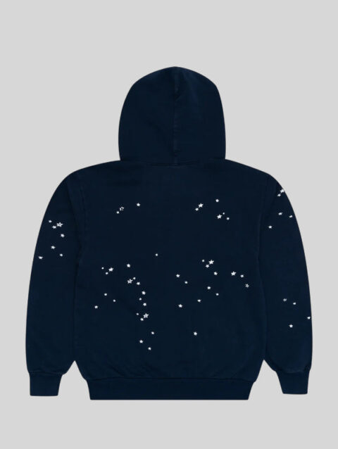 Sp5der Atlanta Hoodie Navy