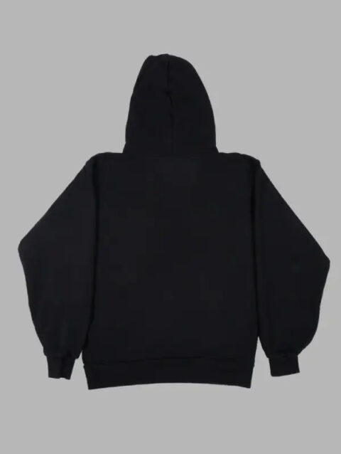 Spider Rhinestone Hoodie Black