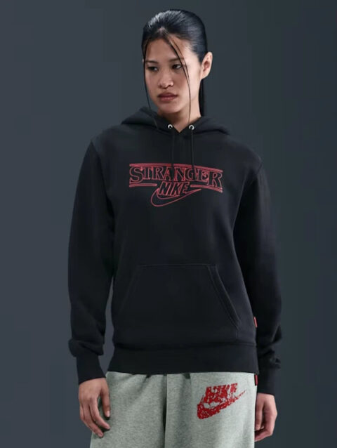 Stranger Things x Nike Black Hoodie
