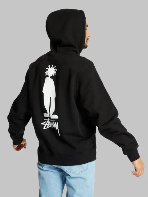 Stussy King Raggamuffin Black Hoodie