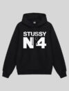Stussy N4 Hoodie Black