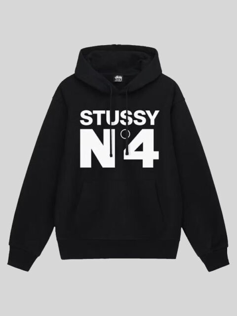Stussy N4 Hoodie Black
