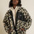 Stussy Ventura Sherpa Jacket Leopard