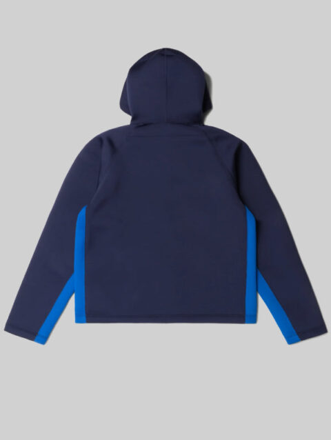Stussy Wales Bonner Blue Neoprene Hoodie