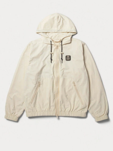 Stussy Wales Bonner Windbreaker Jacket Ivory