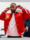 Summertime Ball 2025 Will Smith Red Varsity Jacket