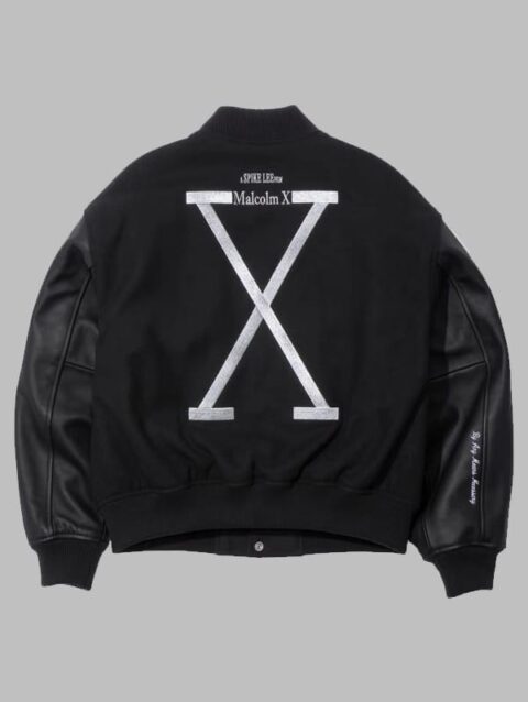 Supreme 40 Acres Malcolm Varsity Jacket Black