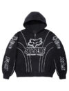 Supreme Fox Racing Zip Up Hoodie