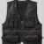 Supreme Leather Cargo Vest Black