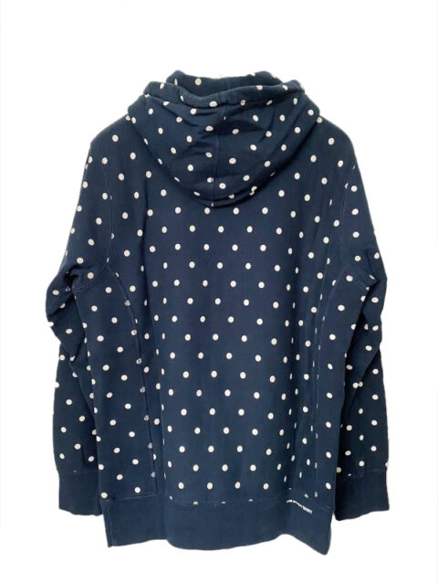 Supreme Polka Dot Hoodie Blue