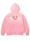 Supreme True Religion Zip Up Hooded Sweatshirt Pink